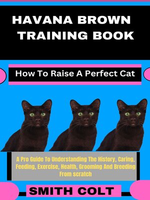 cover image of HAVANA BROWN TRAINING BOOK How to Raise a Perfect Cat